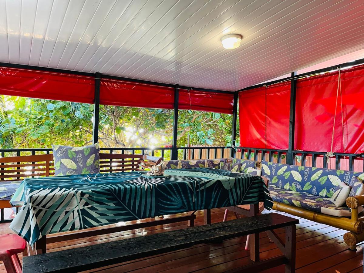 Moorea Temae Bungalow Lory Bord De Mer Exterior foto